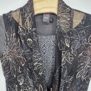 ANAC Designed By Kimi Women's Top Medium Blouse Grunge Goth Whimsigoth Artsy